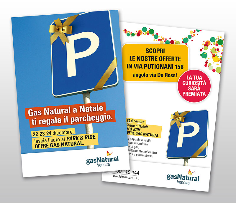 Gas Natural Vendita / Park and Ride / Cartolina